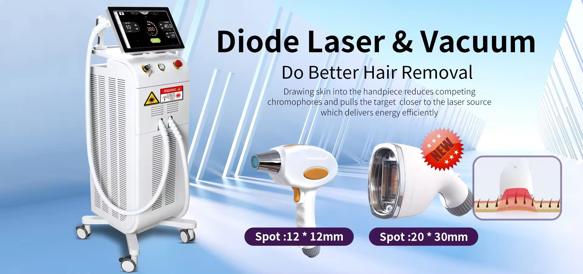 qualità Macchina di depilazione laser a diodo fabbrica
